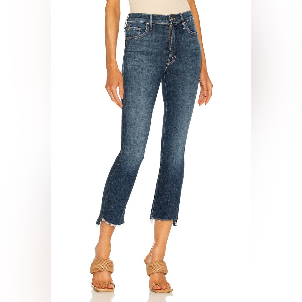 MOTHER The Insider Crop Step Fray in girl crush size 26 - Picture 4 of 10
